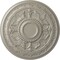 Ekena Millwork Tellson Ceiling Medallion (Fits Canopies up to 6 3/4"), Hnd-Painted Pearl White, 30 5/8"OD x 2 1/2"P CM30TEPWS - alternate 1